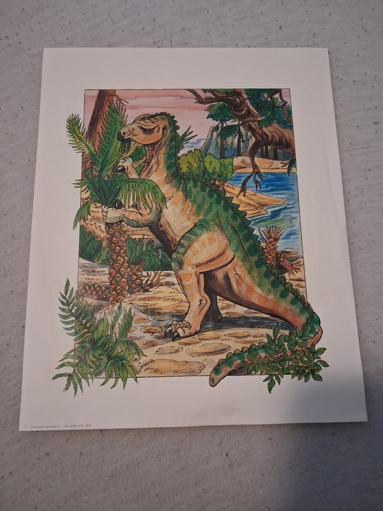 Mooie Dinosaurus Prent van Gellion, Ophalen