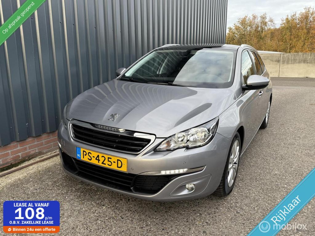 Peugeot 308 SW 1.2 PureTech Blue Lease Premium DRIEM/PANO/AP, Voorwielaandrijving, Gebruikt, Euro 6, 1199 cc