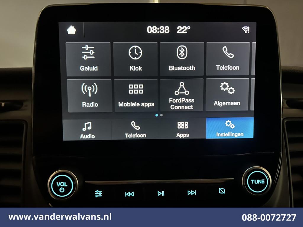 Ford Transit Custom 2.0 TDCI L2H1 Euro6 Airco | Camera | LED, 4 cilinders, 2800 kg, Wit, Bedrijf