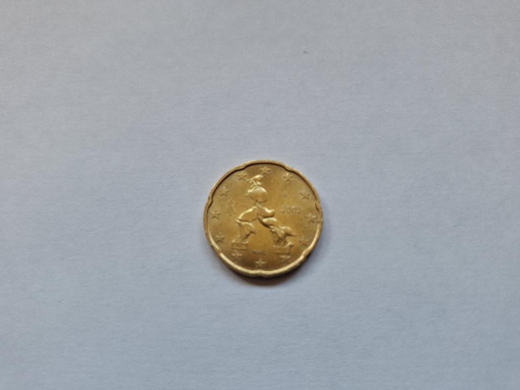 Munt 20 euro cent Italie, Postzegels en Munten, Munten | Europa | Euromunten, Ophalen of Verzenden, Italië, 20 cent, Losse munt