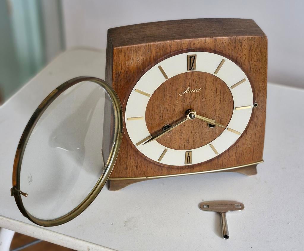 Antieke tafelklok, Ophalen of Verzenden