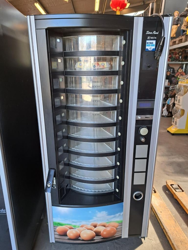 Necta Starfood Gekoelde Automaat voor Eieren/Asperges, Ophalen