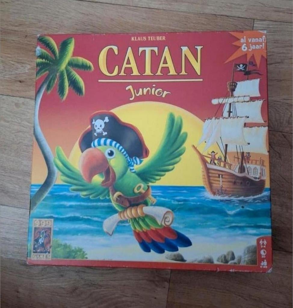 Catan Junior Bordspel - Avontuur voor Jonge Piraten, Drie of vier spelers, Ophalen of Verzenden, Zo goed als nieuw, 999 Games