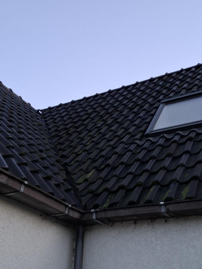 162 m² Hollandse dakpannen incl. nok- en eindvorst, Doe-het-zelf en Verbouw, Ophalen, Steen of Klei, Zwart, 15 m² of meer