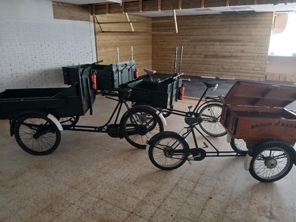 Oude Bakfietsen, Fietsen en Brommers, Fietsen | Bakfietsen, Ophalen, Gebruikt, Goederen