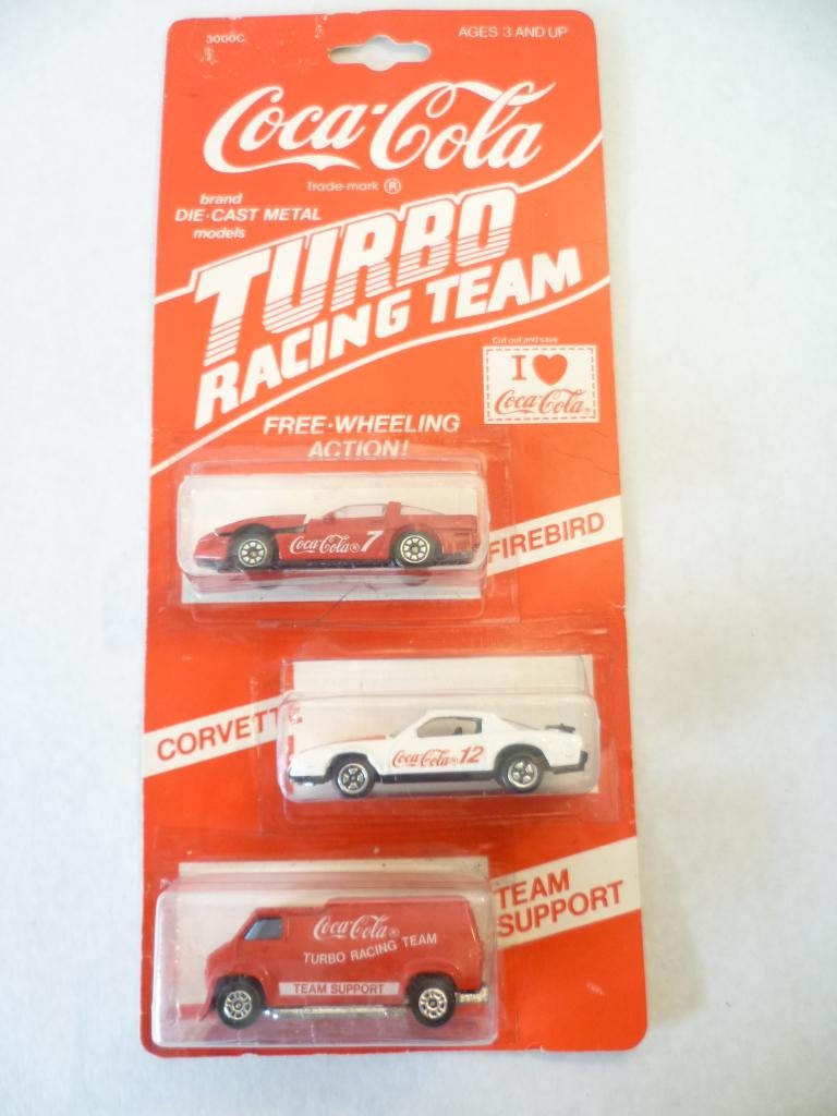 Corgi 1979 Coca Cola Racing Team Corvette Firebird bus, Ophalen of Verzenden, Nieuw, Auto