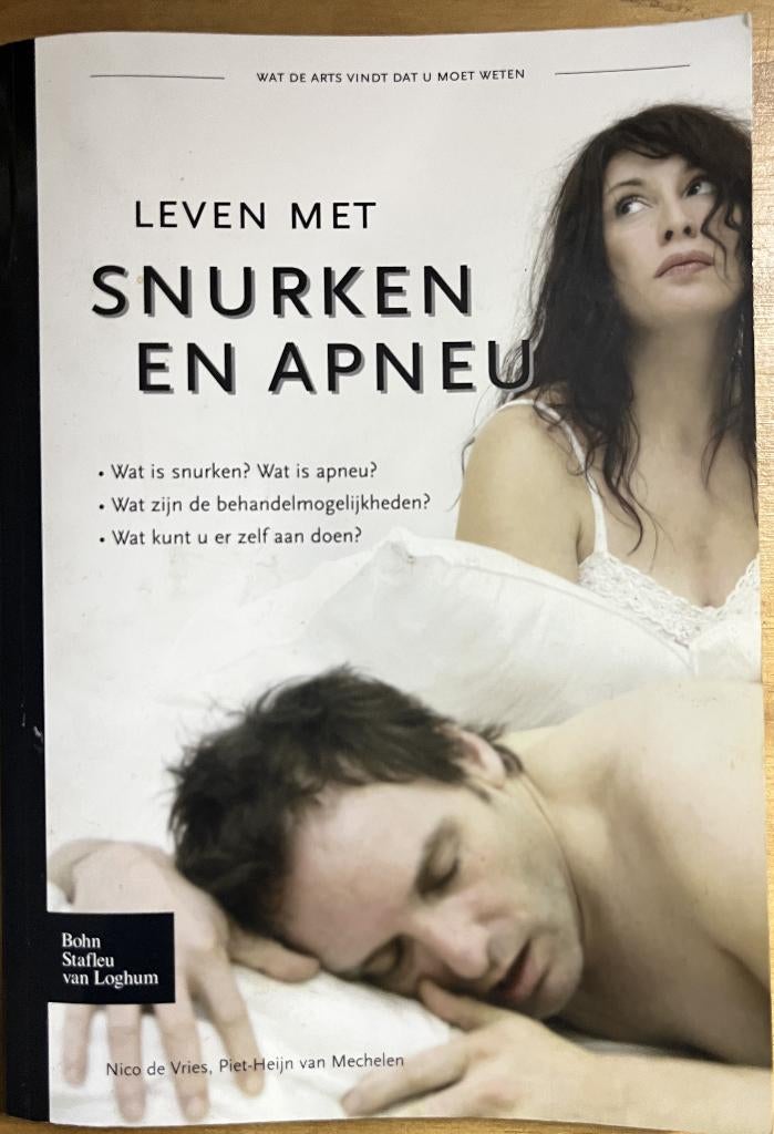 Leven met Snurken en Apneu - N.de Vries & PH v. Mechelen, Gelezen, Niet van toepassing, Ophalen of Verzenden, Nico de Vries/Piet-Heijn v. Mechelen