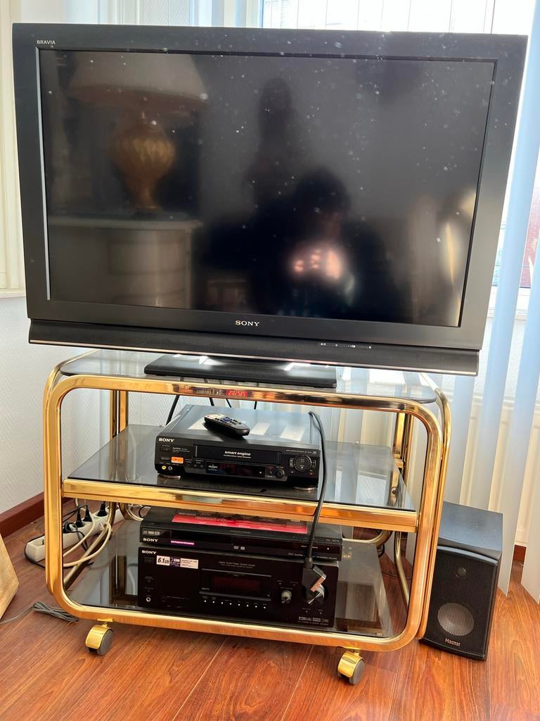 Sony TV met twee speakers en entertainment set, Audio, Tv en Foto, Televisies, Ophalen, Gebruikt, 100 cm of meer, Sony