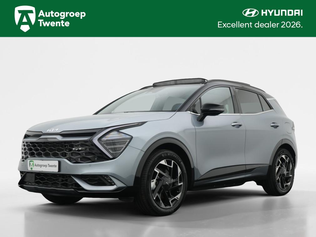 Kia Sportage PHEV 1.6 T-GDi GT-Line | Plug in | Private Leas, Gebruikt, Zwart, 4 cilinders, Leder en Stof