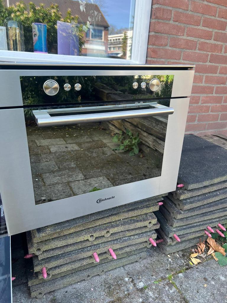 Bauknecht combimagnetron zgan, Ophalen, Zo goed als nieuw, 45 tot 60 cm