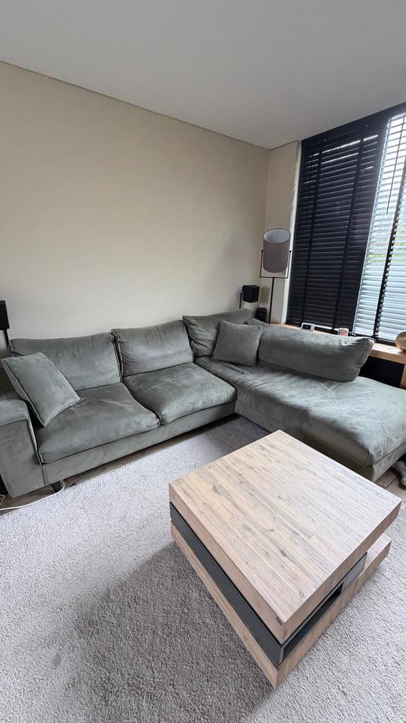 Goossens hoekbank, Huis en Inrichting, Banken | Bankstellen, Ophalen, Gebruikt, Hoekbank, 300 cm of meer