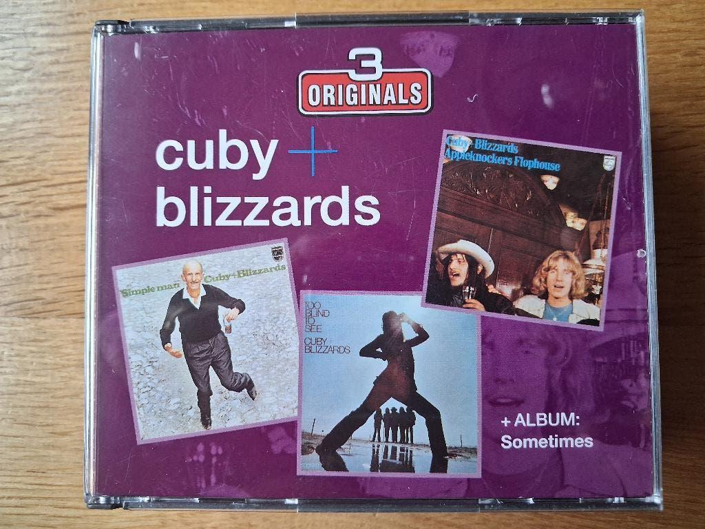 cd CUBY + BLIZZARDS - 3 Originals., Ophalen of Verzenden, 1980 tot heden, Zo goed als nieuw, Blues