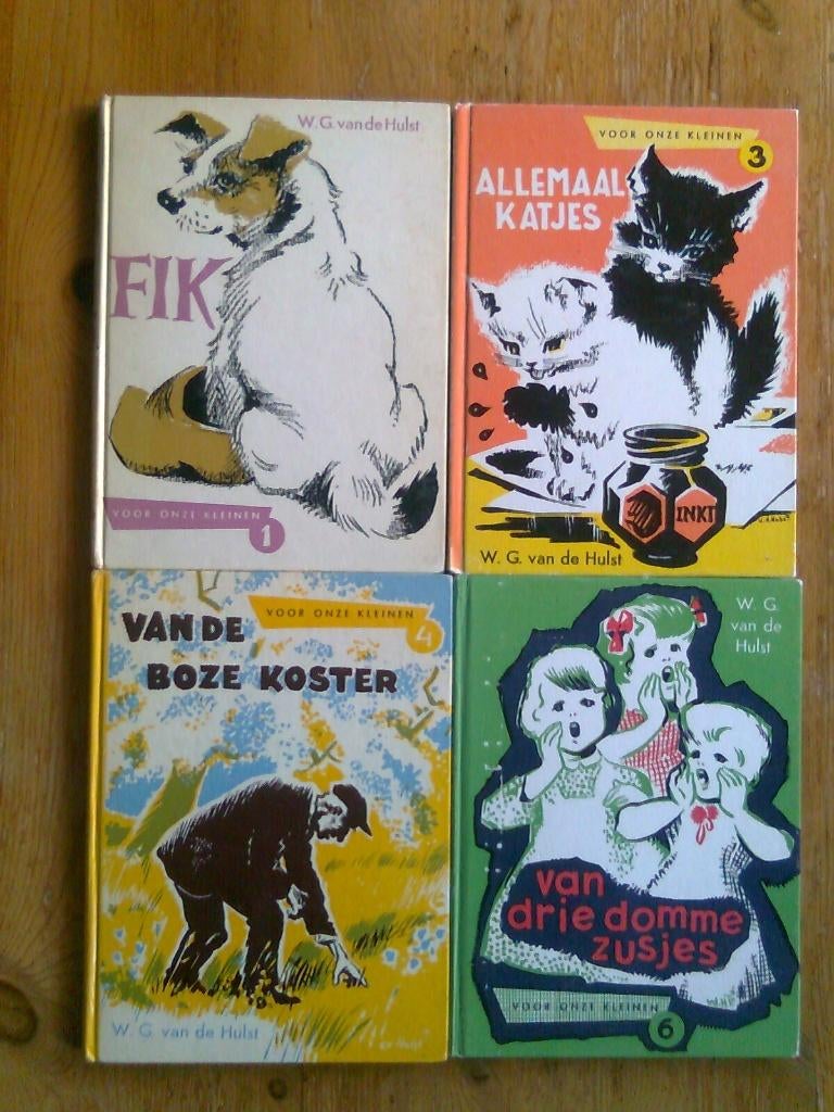 Voor onze kleinen, complete serie van 21 boekjes v/d Hulst, Ophalen of Verzenden, Gelezen, Fictie algemeen