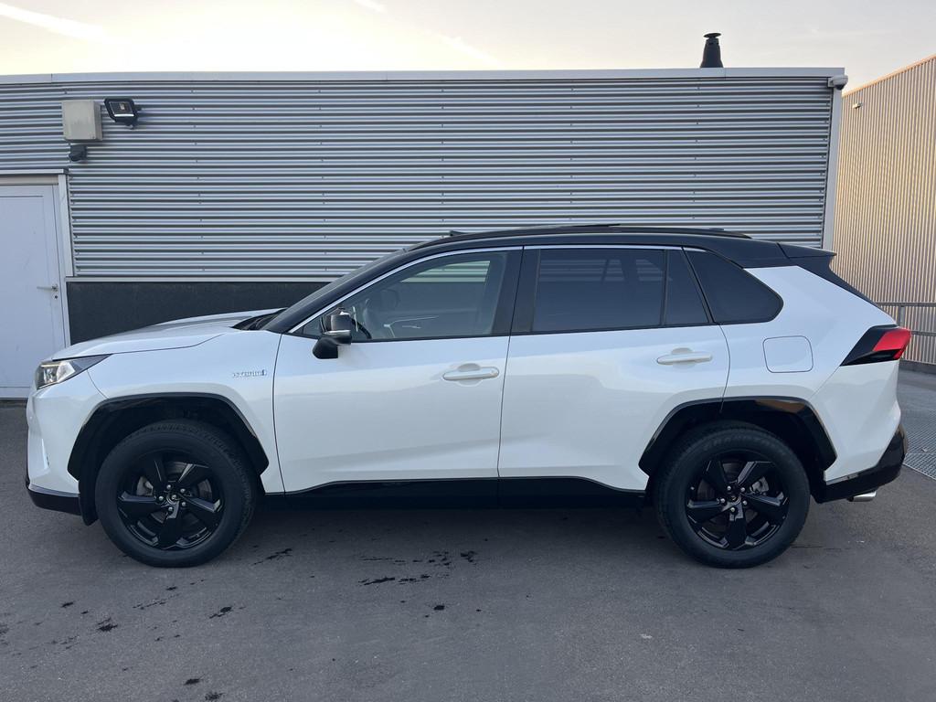 Toyota RAV4 2.5 Hybrid AWD Bi-Tone edition Trekhaak, Schuif/, Automaat, Gebruikt, Euro 6, 4 cilinders
