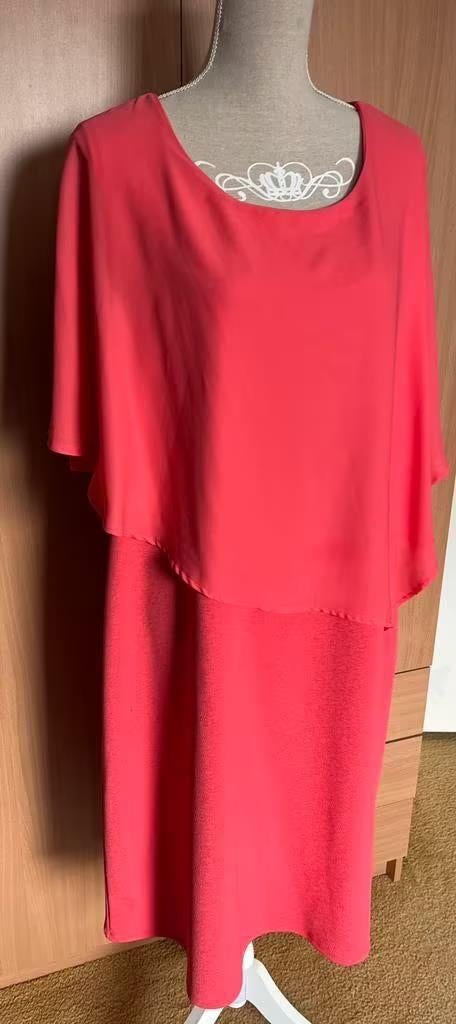 Paprika jurk maat 52, Kleding | Dames, Grote Maten, Ophalen of Verzenden, Zo goed als nieuw, Roze, Jurk