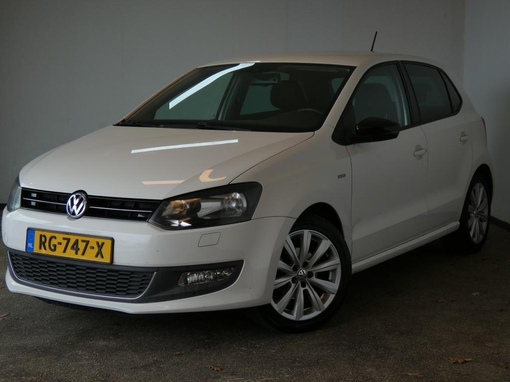 Volkswagen Polo 1.4-16V Highline Nwe APK airco (bj 2012), 86 pk, 4 cilinders, Wit, Bedrijf