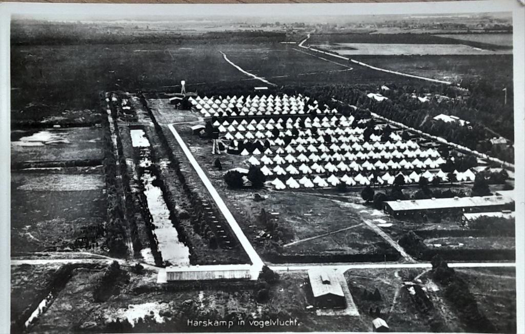 Fotokaart Harskamp, Ophalen of Verzenden, 1920 tot 1940, Gelopen, Zuid-Holland