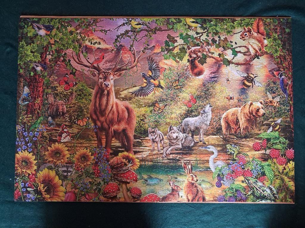 legpuzzel, Ophalen, 500 t/m 1500 stukjes, Gebruikt, Legpuzzel