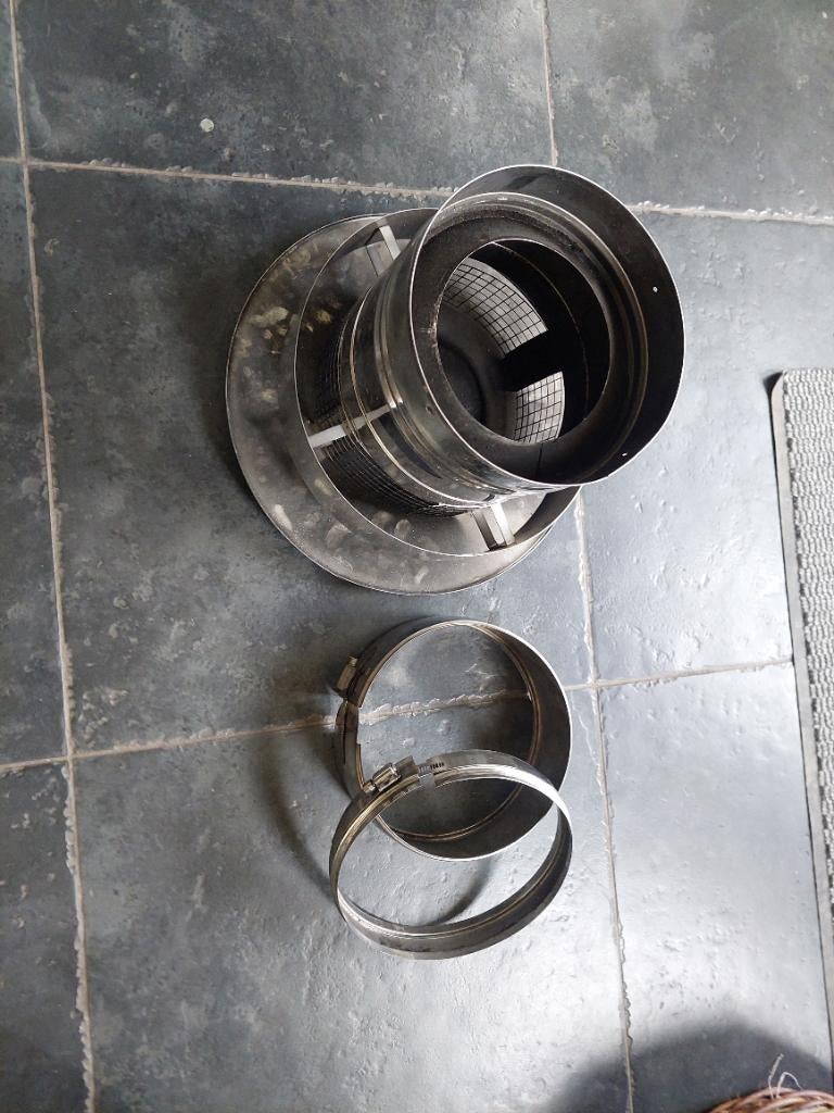 rookkap kachel, Huis en Inrichting, Kachels, Ophalen, Gebruikt, Hout, Houtkachel