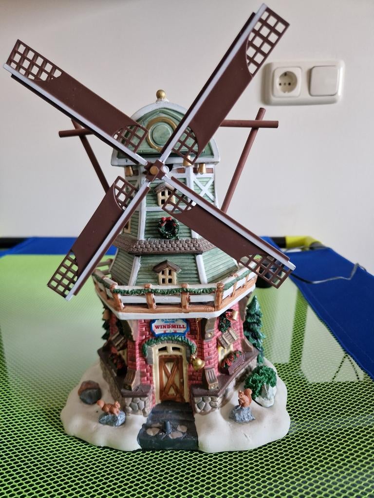 Kerst molen, Ophalen