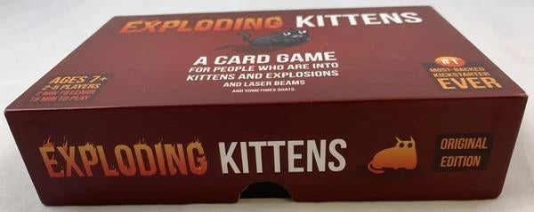 Exploding Kittens Kaartspel Original Edition Engels spel, Coolsingel 104, 3011 AG Rotterdam, Netherlands, Verzenden, Een of twee spelers