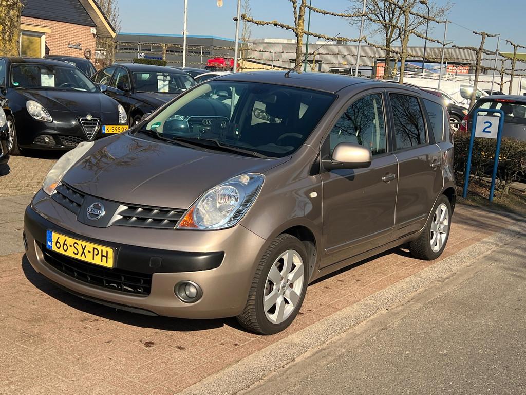 Nissan Note 1.4 First Note *AIRCO| M-DISPLAY, Voorwielaandrijving, Stof, Bruin, Origineel Nederlands