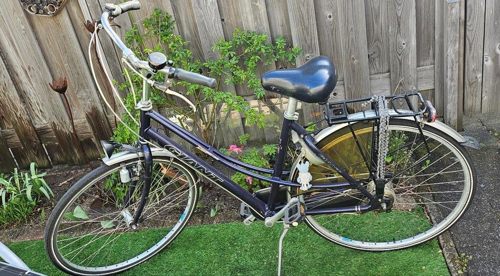Giant damesfiets, Fietsen en Brommers, Ophalen, Gebruikt, Giant, Versnellingen