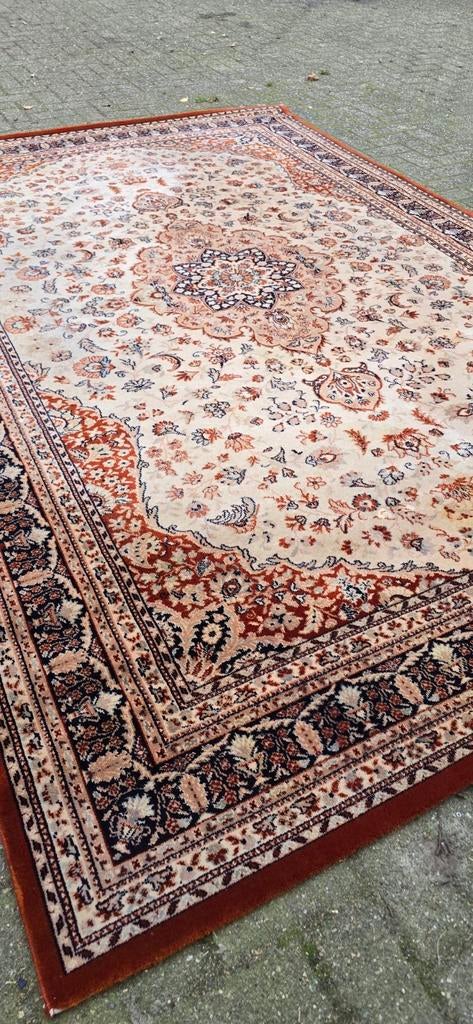 Prachtig groot vintage Perzisch wollen tapijt 300x200!, Perzisch, 200 cm of meer, Ophalen of Verzenden, Zo goed als nieuw