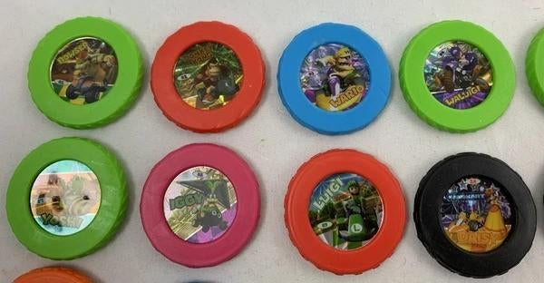 Super Mario Kart Koins Munten Set 27 Stuks Nintendo Metaal, Coolsingel 104, 3011 AG Rotterdam, Netherlands, Verzenden, Zo goed als nieuw