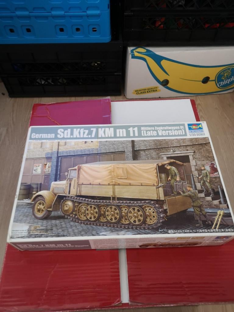 SDKFZ 7 KM m11 1:35 Trumpeter, Overige merken, Tank, 1:32 tot 1:50, Nieuw