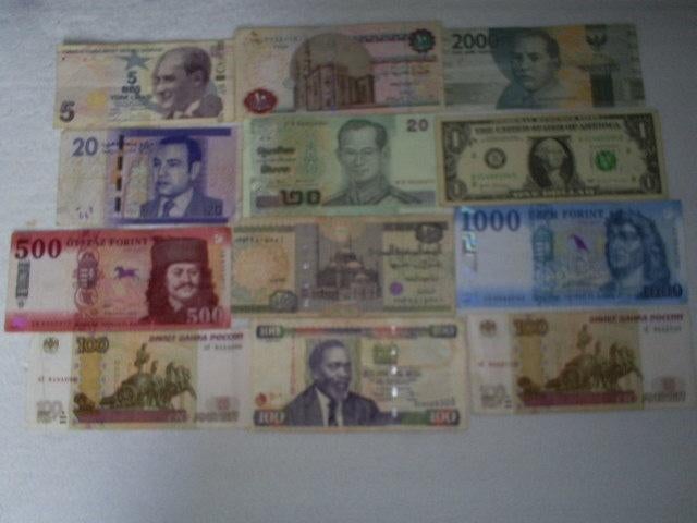 buitenlandse biljetten, Ophalen of Verzenden, Overige landen, Setje