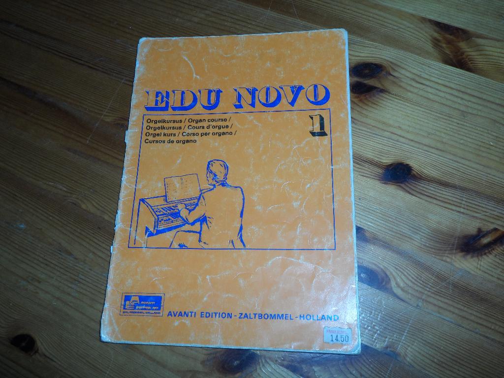 Edu novo deel 1 en 2 en 15, Orgel, Les of Cursus, Ophalen of Verzenden, Zo goed als nieuw