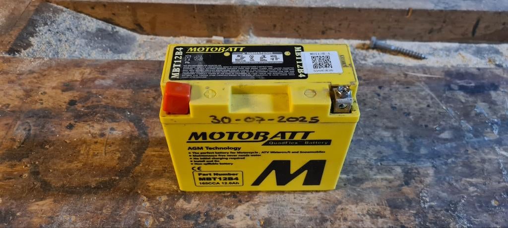 Motoraccu Motobatt MBT12B4, Motoren, Ophalen of Verzenden