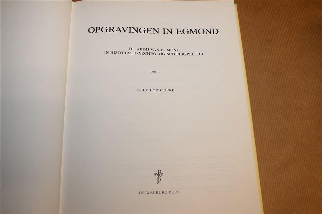 Opgravingen in Egmond — Abdij en Archeologie, Ophalen of Verzenden, Gelezen