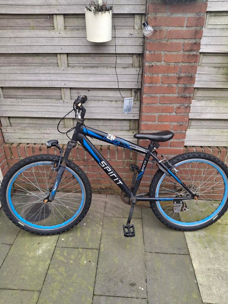 Jongensfiets Spirit 24 inch - Opknapper, Fietsen en Brommers, Fietsen | Jongens, Ophalen, Handrem, Spirit, Gebruikt