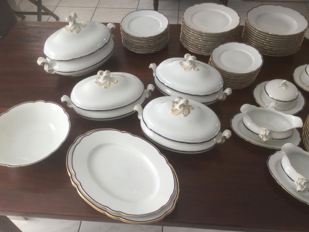 KPM servies met gouden rand, Antiek en Kunst, Ophalen of Verzenden