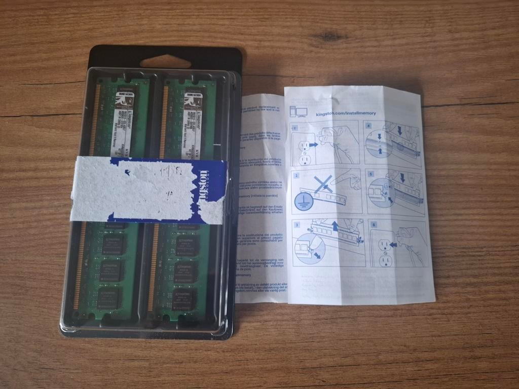 Kingston RAM geheugen, Computers en Software, RAM geheugen, Ophalen of Verzenden, DDR2, Desktop