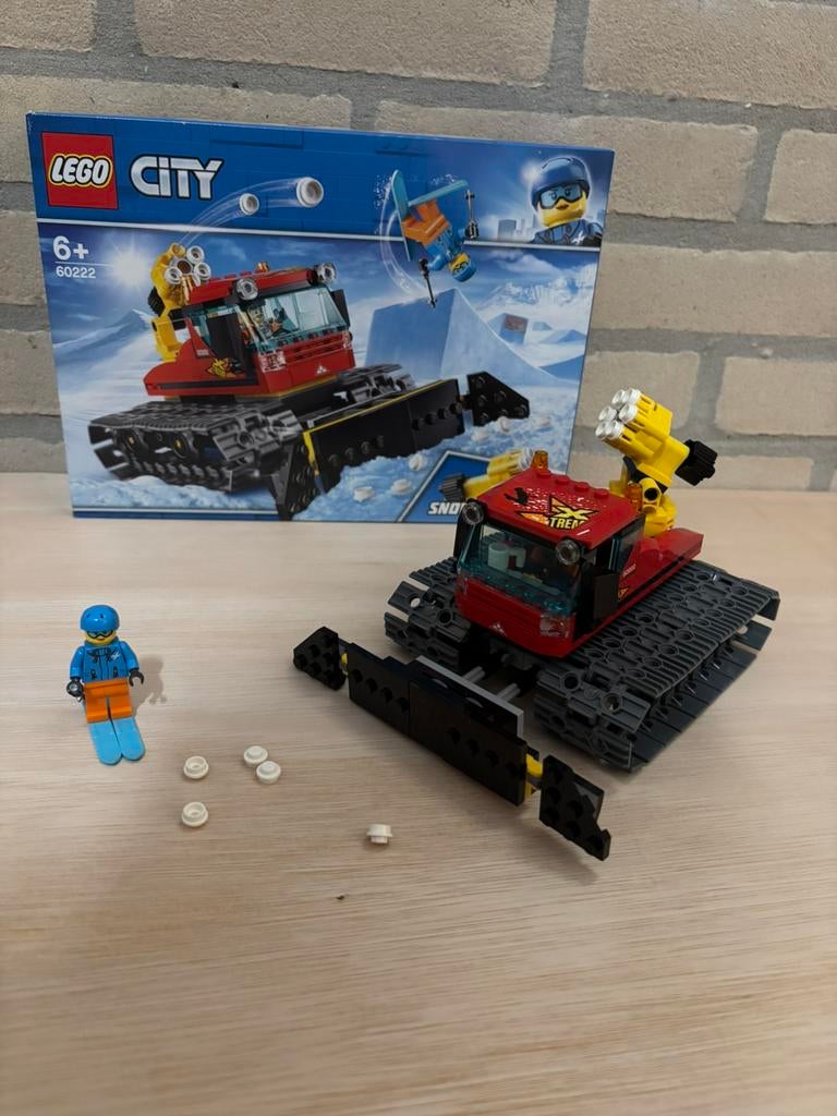 Lego 60222 sneeuwschuiver, Ophalen of Verzenden, Zo goed als nieuw