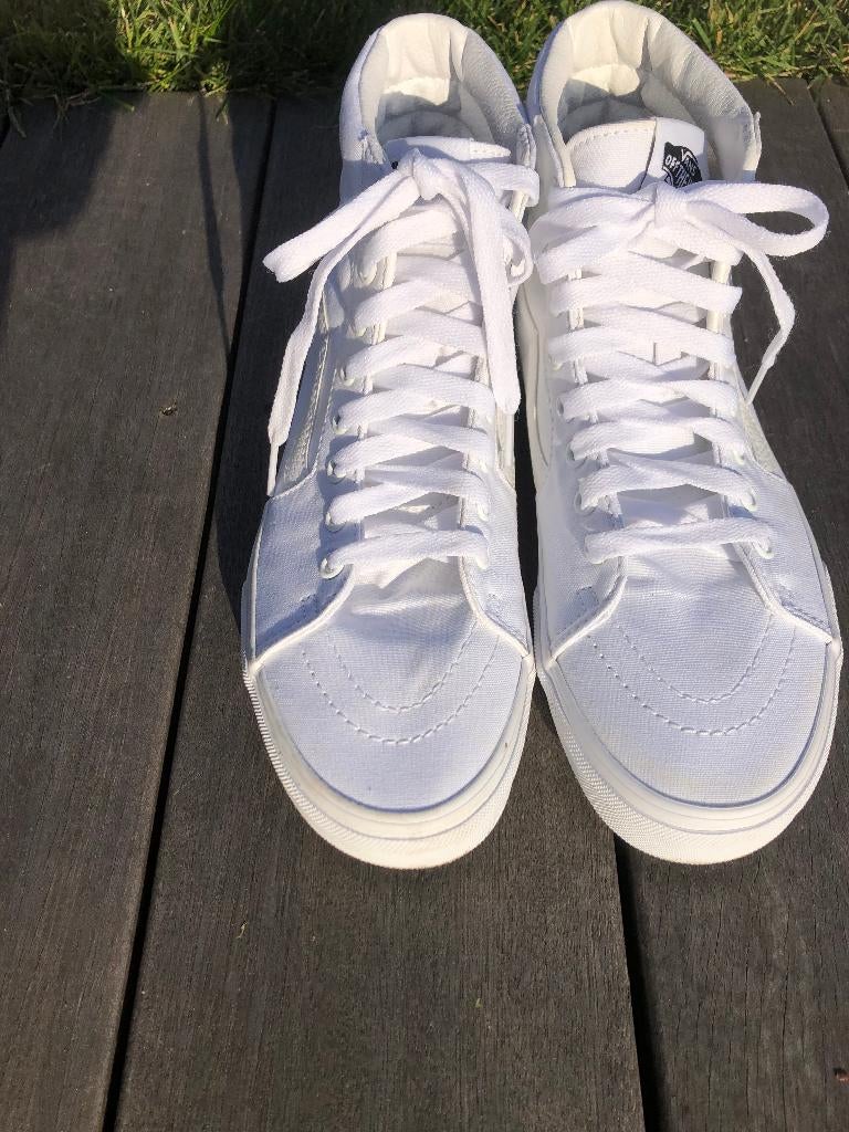 VANS Sneakers Sk8-Hi Schoen Hoog Wit mt 39, Wit, Ophalen of Verzenden, Vans, Sneakers of Gympen