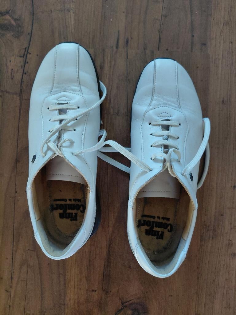 Finn comfort schoenen, maat 38, Schoenen met lage hakken, Wit, Zo goed als nieuw, Finn