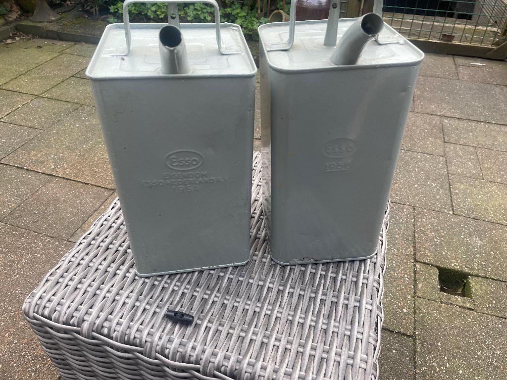 Vintage Esso Petroleum blikken, Ophalen of Verzenden