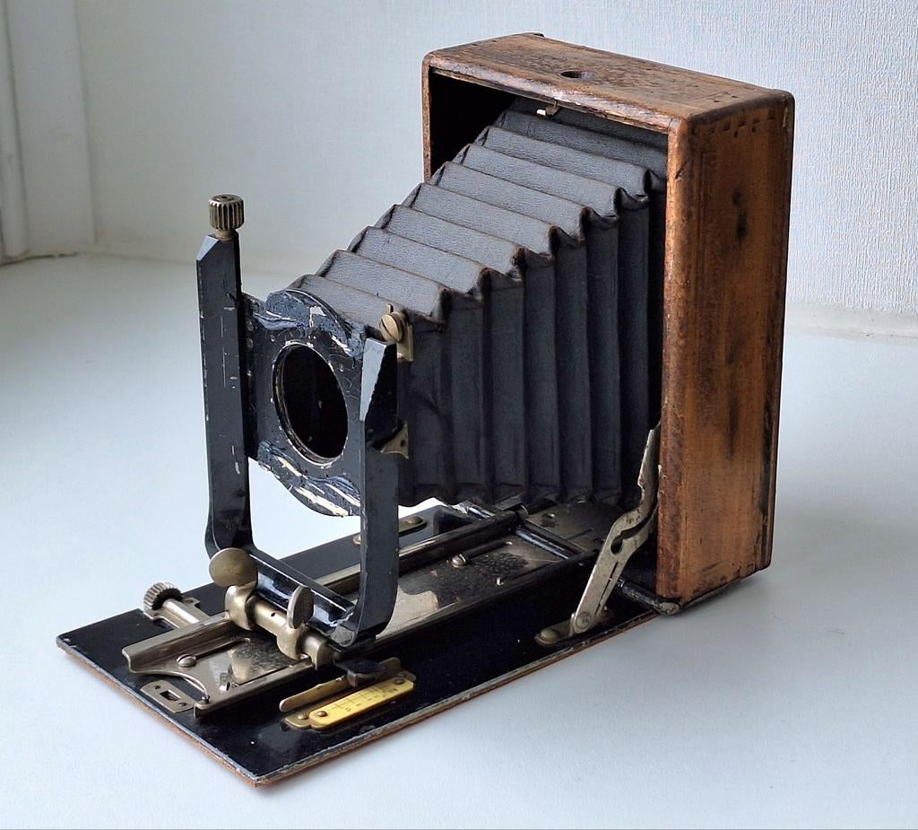 Oude camera restauratiebasis, Audio, Tv en Foto, Fotocamera's Analoog, Ophalen of Verzenden, Gebruikt, Compact, Overige Merken