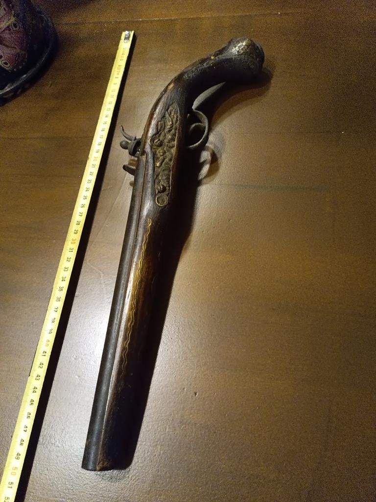 Antiek Ottomaans pistool, Verzamelen, Ophalen of Verzenden