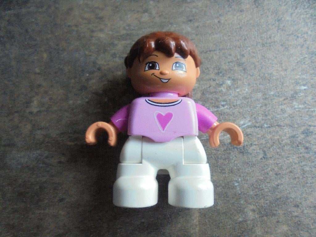 Lego Duplo Figures New Model Child Girl (zie foto's) 3, Ophalen of Verzenden, Gebruikt, Losse stenen, Duplo