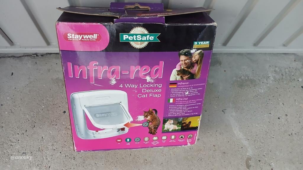 Kattenluik met halsbanddetectie! Nieuw!, Ophalen, Nieuw