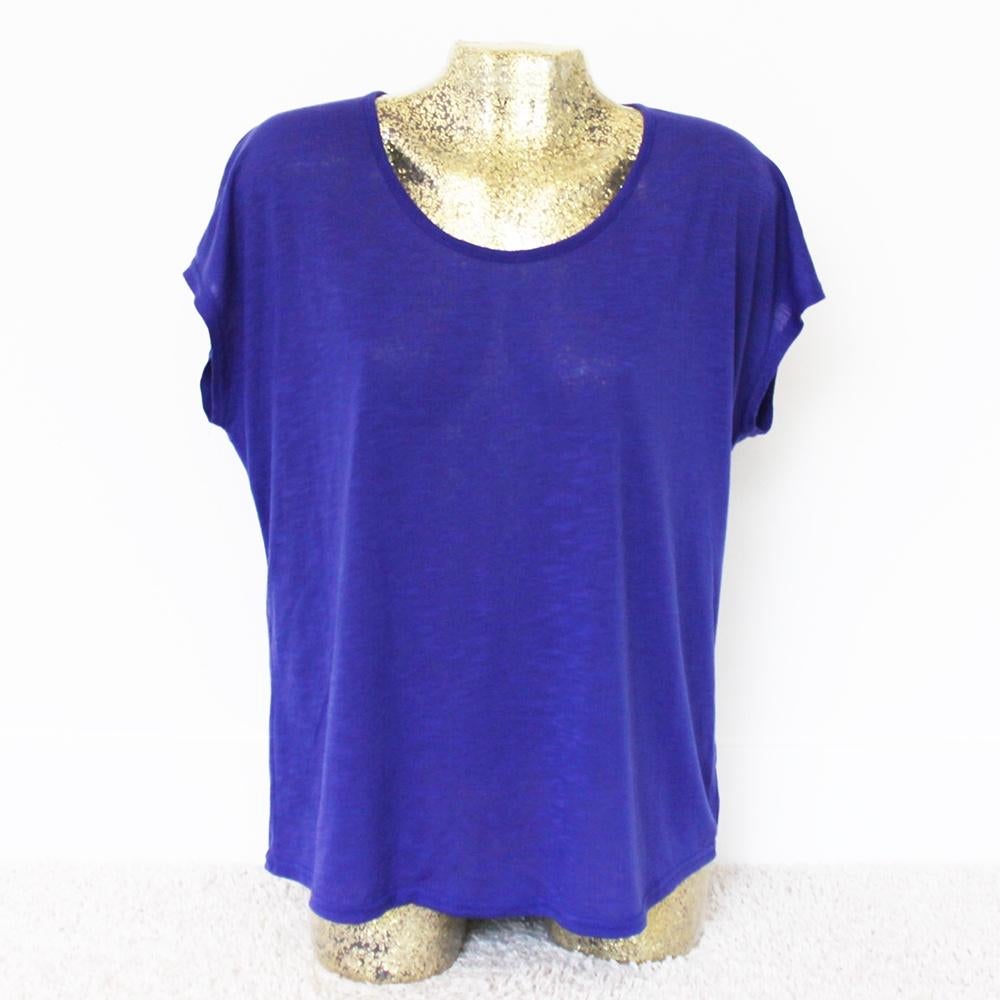 Miss A.B.C. Shirtje (XL) - 16 € 15,-, Blauw, Miss A.B.C., Maat 46/48 (XL) of groter, Ophalen of Verzenden