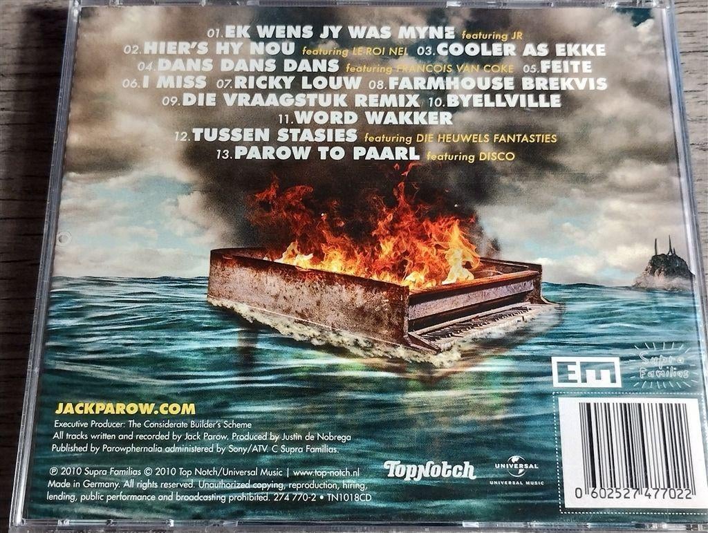 Jack Parow ‎– Jack Parow, Ophalen of Verzenden, 2000 tot heden, Zo goed als nieuw