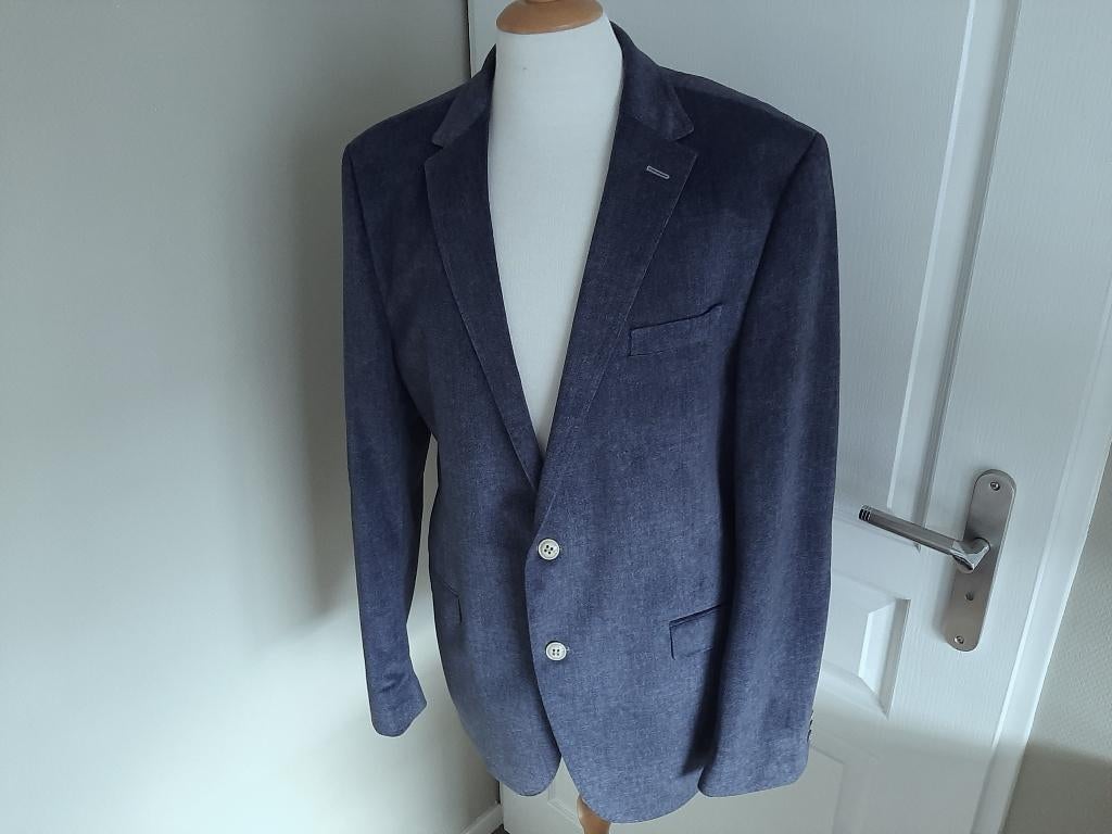 Leuk colbert maat 56 van Marco Manzini ., Kleding | Heren, Kostuums en Colberts, Blauw, Marco manzini, Maat 56/58 (XL), Ophalen of Verzenden