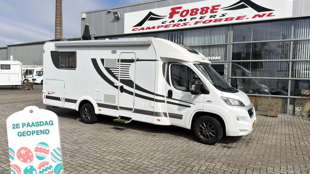 Super vol en met Queensbed De Dethleffs Orangecamp T7400, Ringverwarming, Fiat, Bedrijf, Tot en met 3