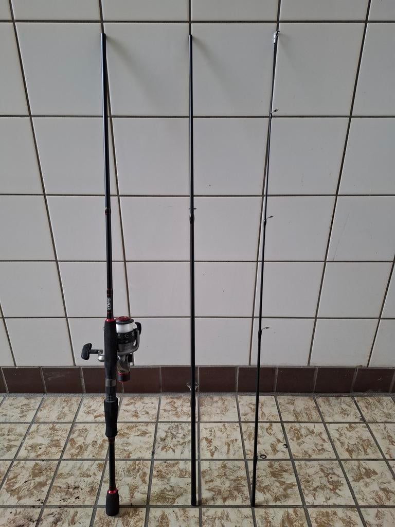 Max ranger spin hengel met molen, Ophalen, Zo goed als nieuw, Molen